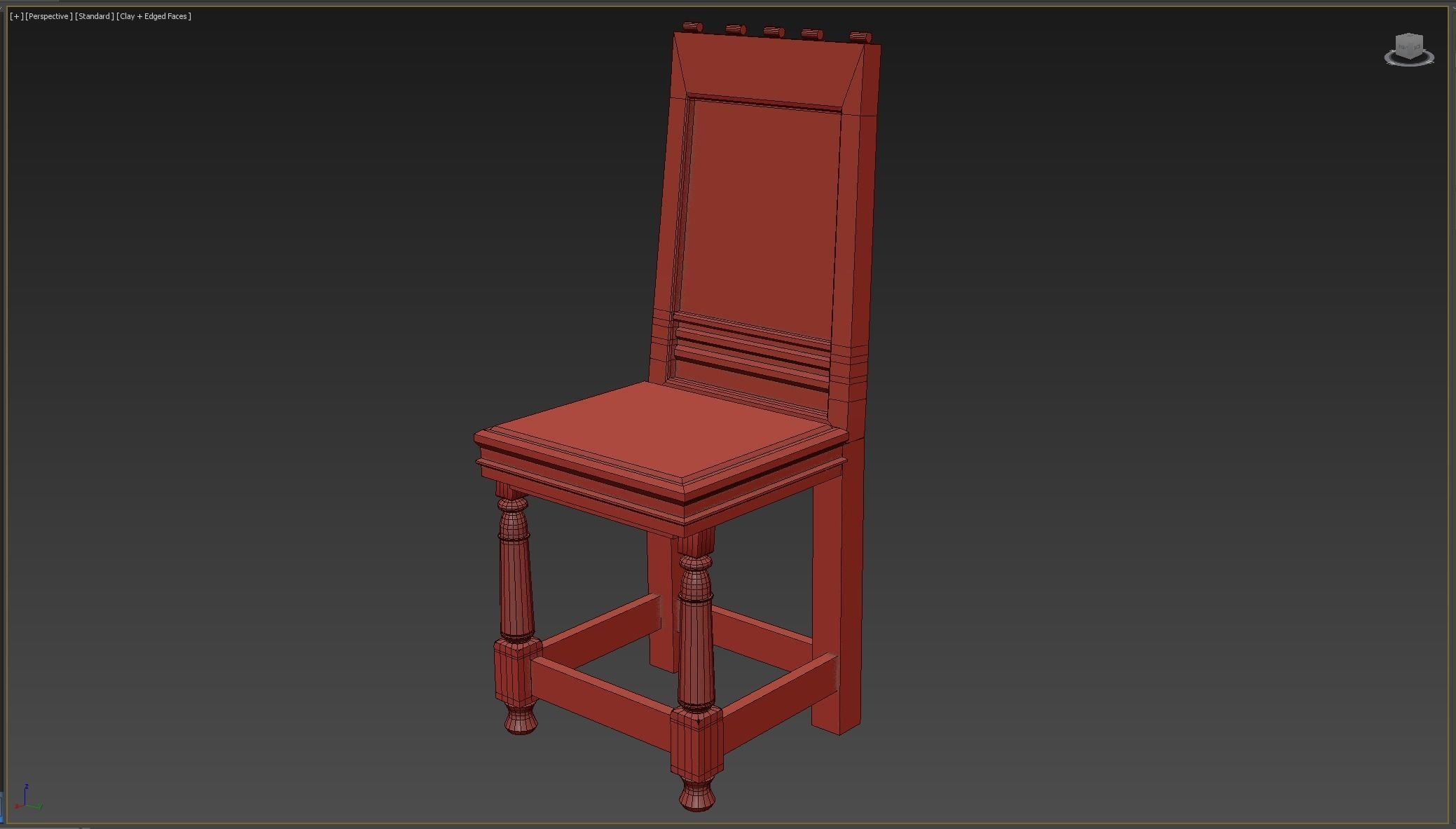 Medieval Rustic Low-poly 3D model_4