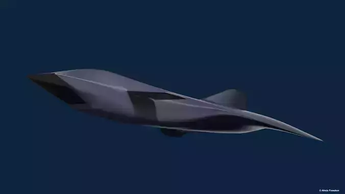 HVX Concept V 3D model