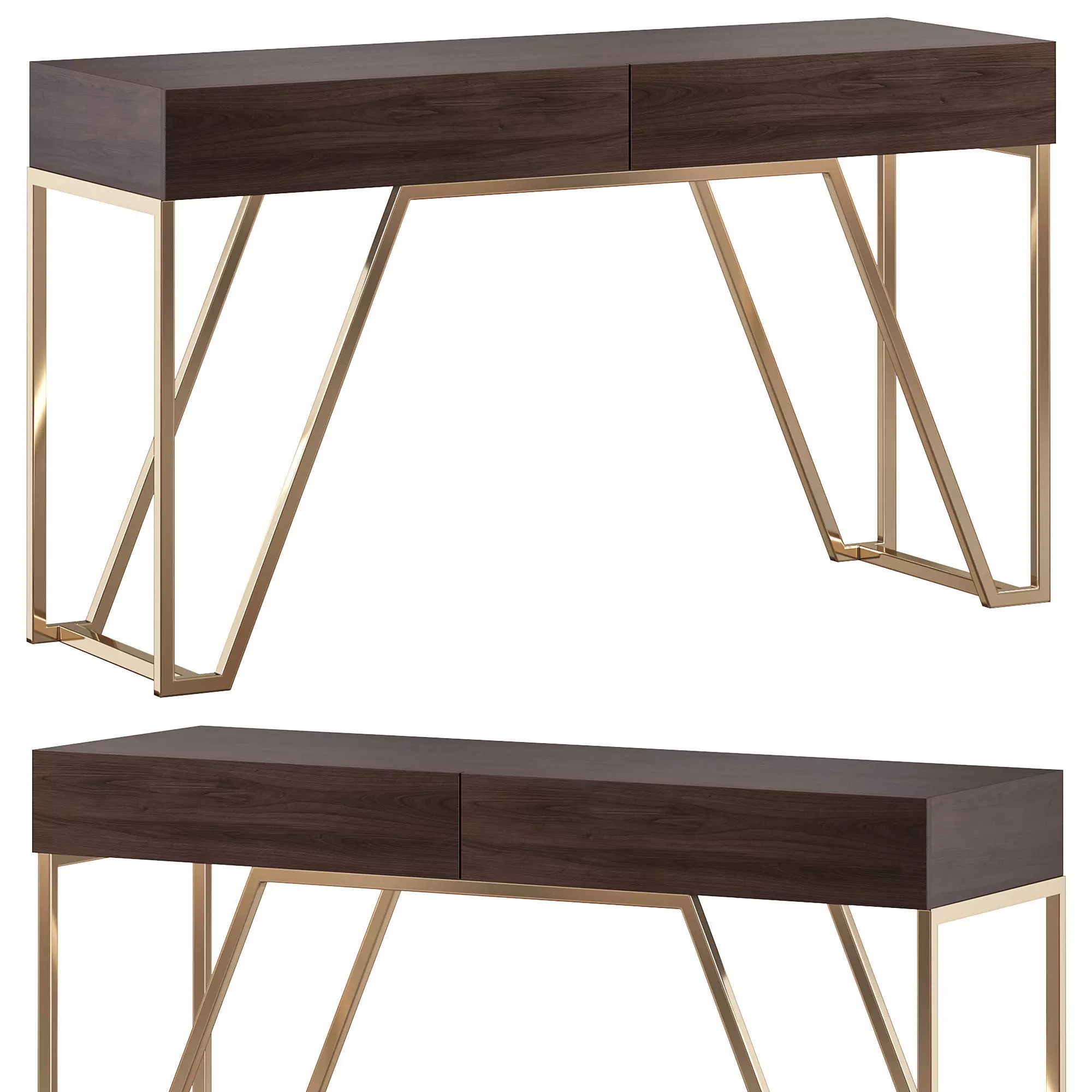 DALLAS CONSOLE BY LASKASAS 3D model_0