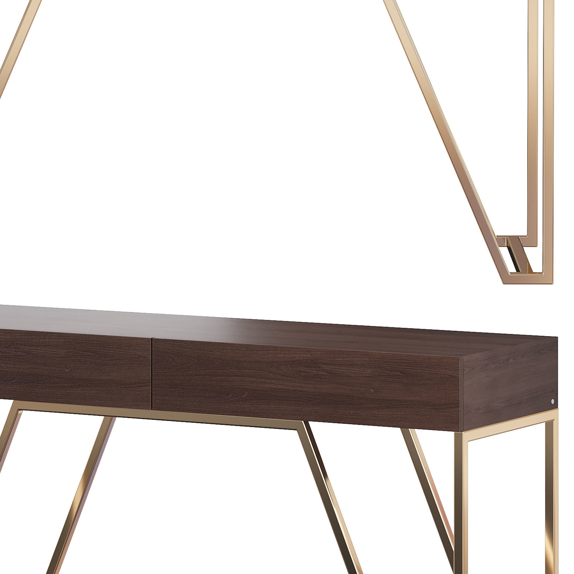 DALLAS CONSOLE BY LASKASAS 3D model_4