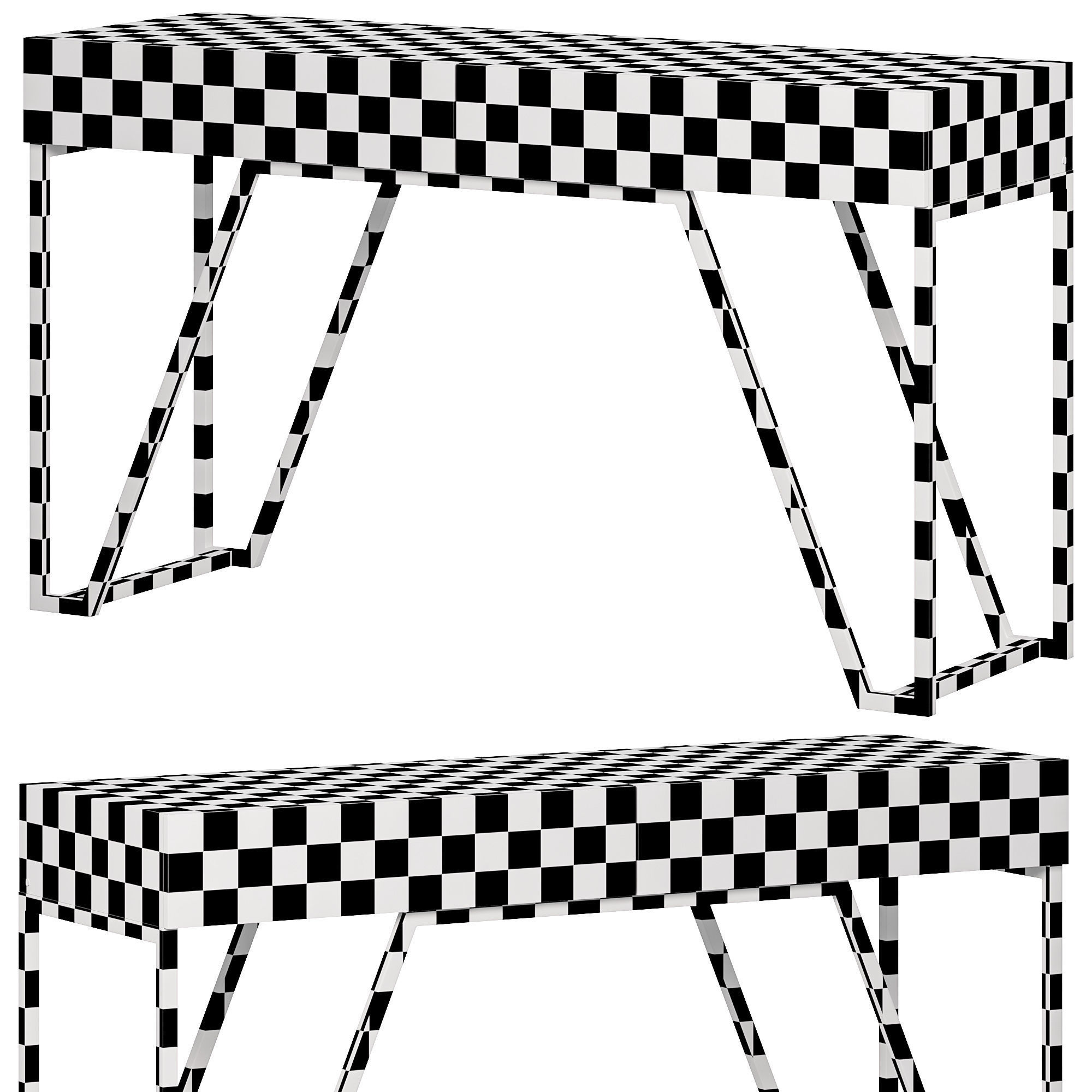 DALLAS CONSOLE BY LASKASAS 3D model_7