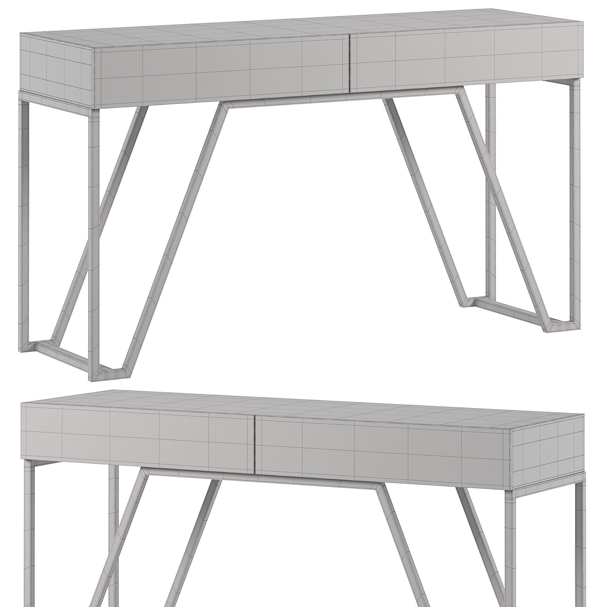 DALLAS CONSOLE BY LASKASAS 3D model_6