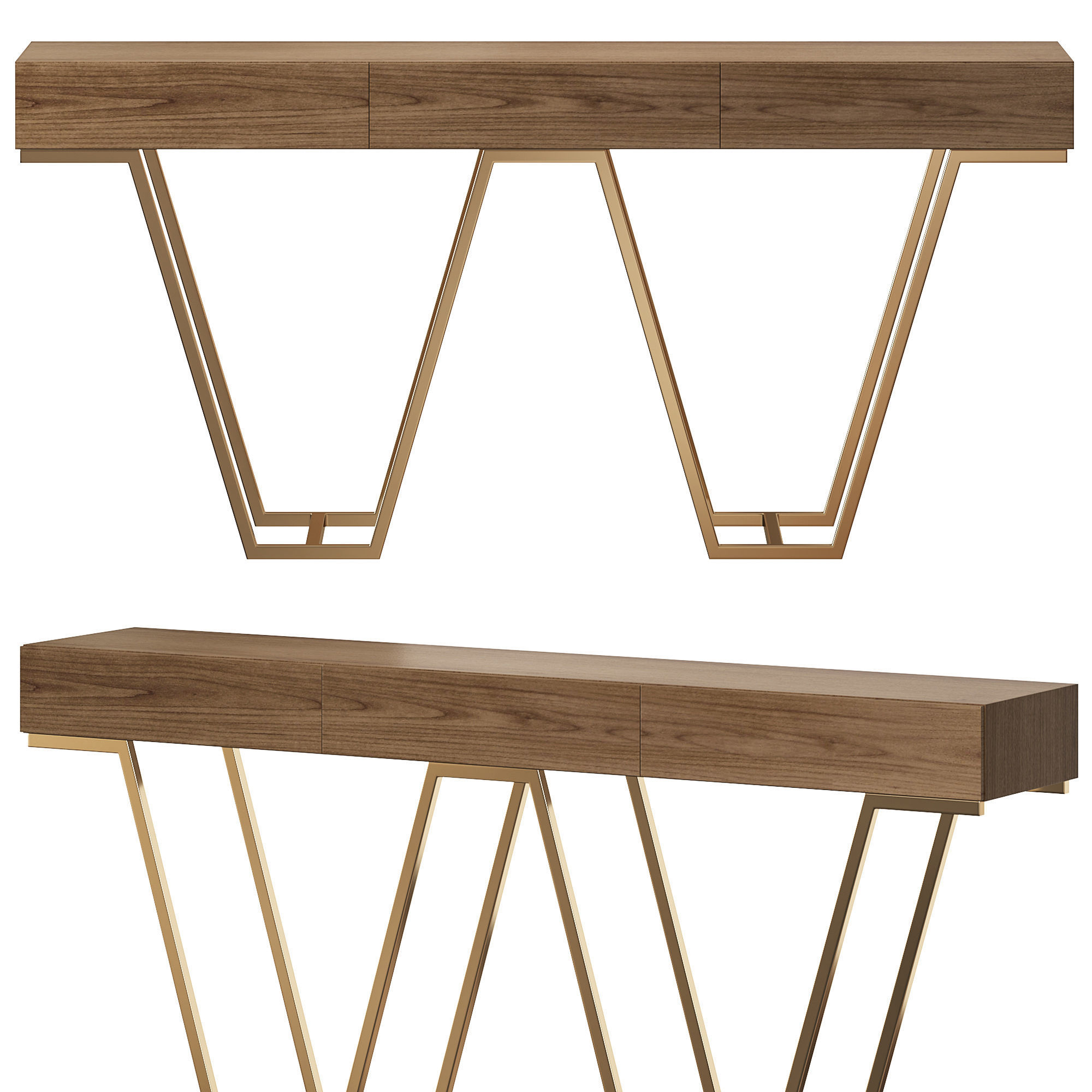 ZURIQUE CONSOLE BY LASKASAS 3D model_4