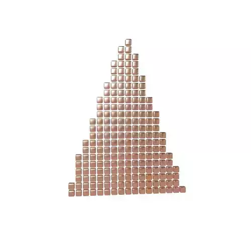 Arrow Cube Style v1 012 Low-poly 3D model Arrow Cube Style v1 012 Low-poly 3D model