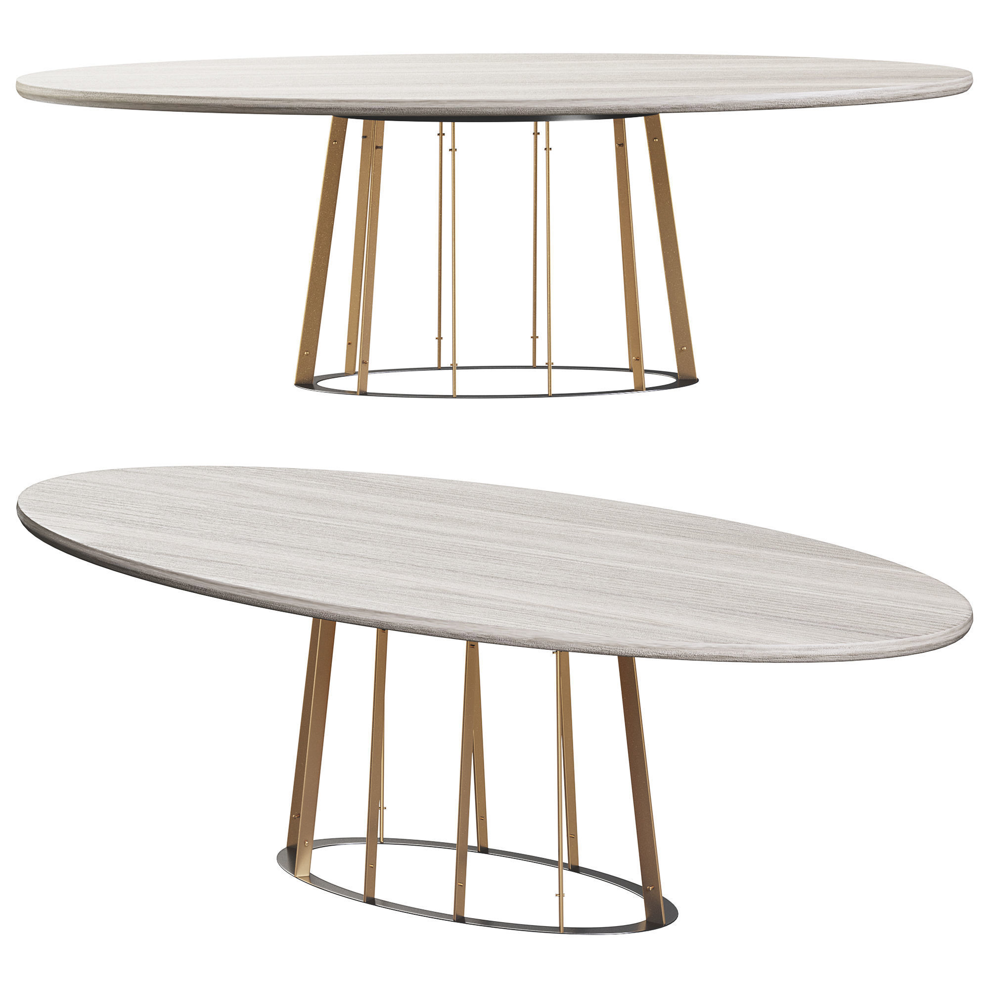  ANN DINING TABLE By Laskasas 3D model_4