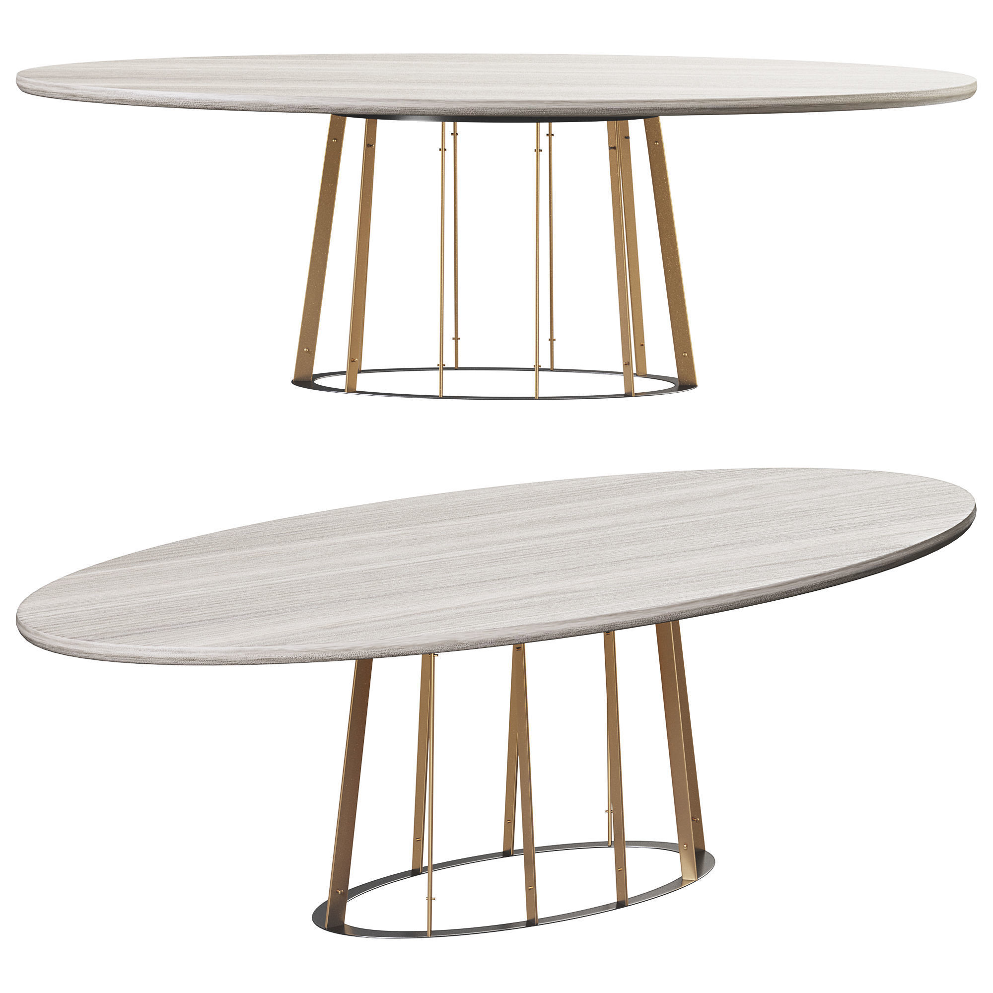  ANN DINING TABLE By Laskasas 3D model_1