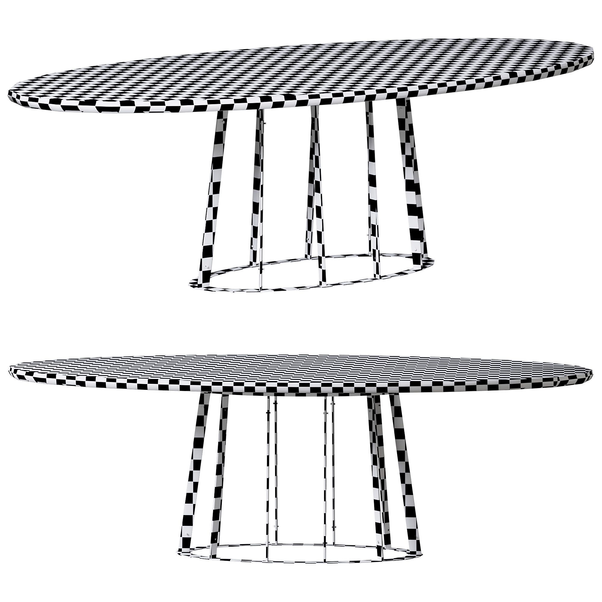  ANN DINING TABLE By Laskasas 3D model_7