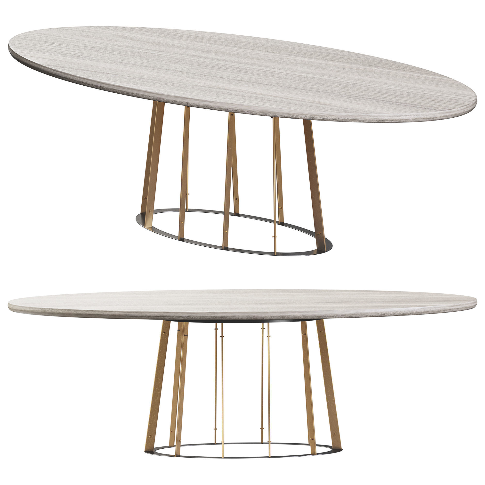  ANN DINING TABLE By Laskasas 3D model_3