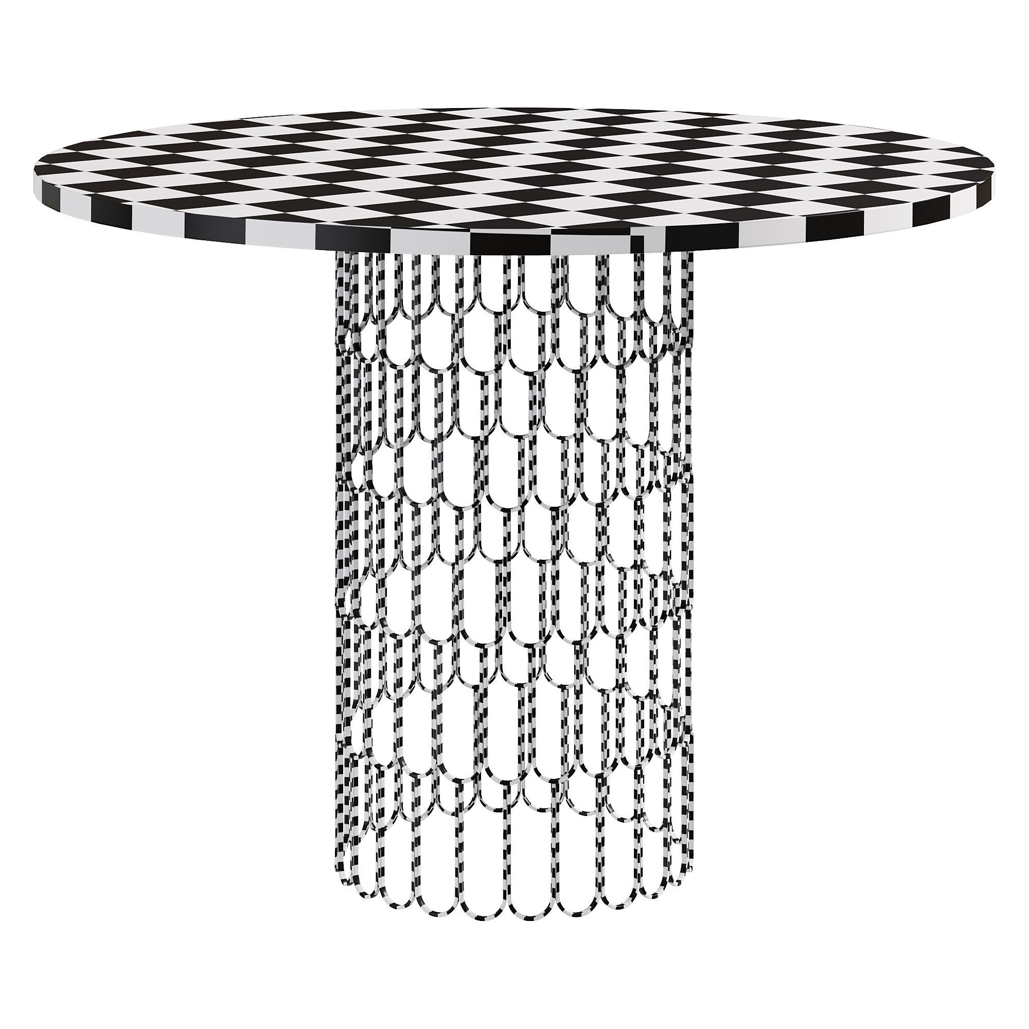 BUDA DINING TABLE by Laskasas 3D model_7