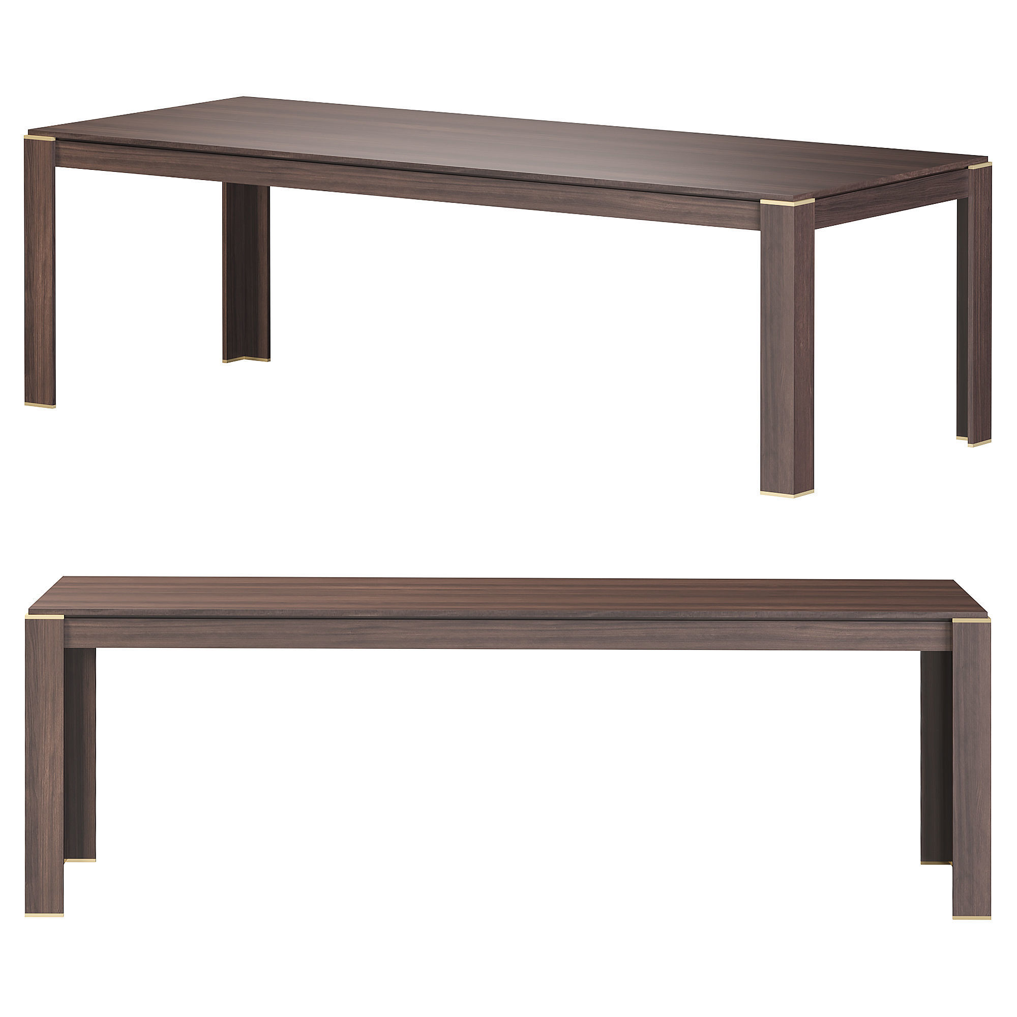 BUDA DINING TABLE by laskasas 3D model_3