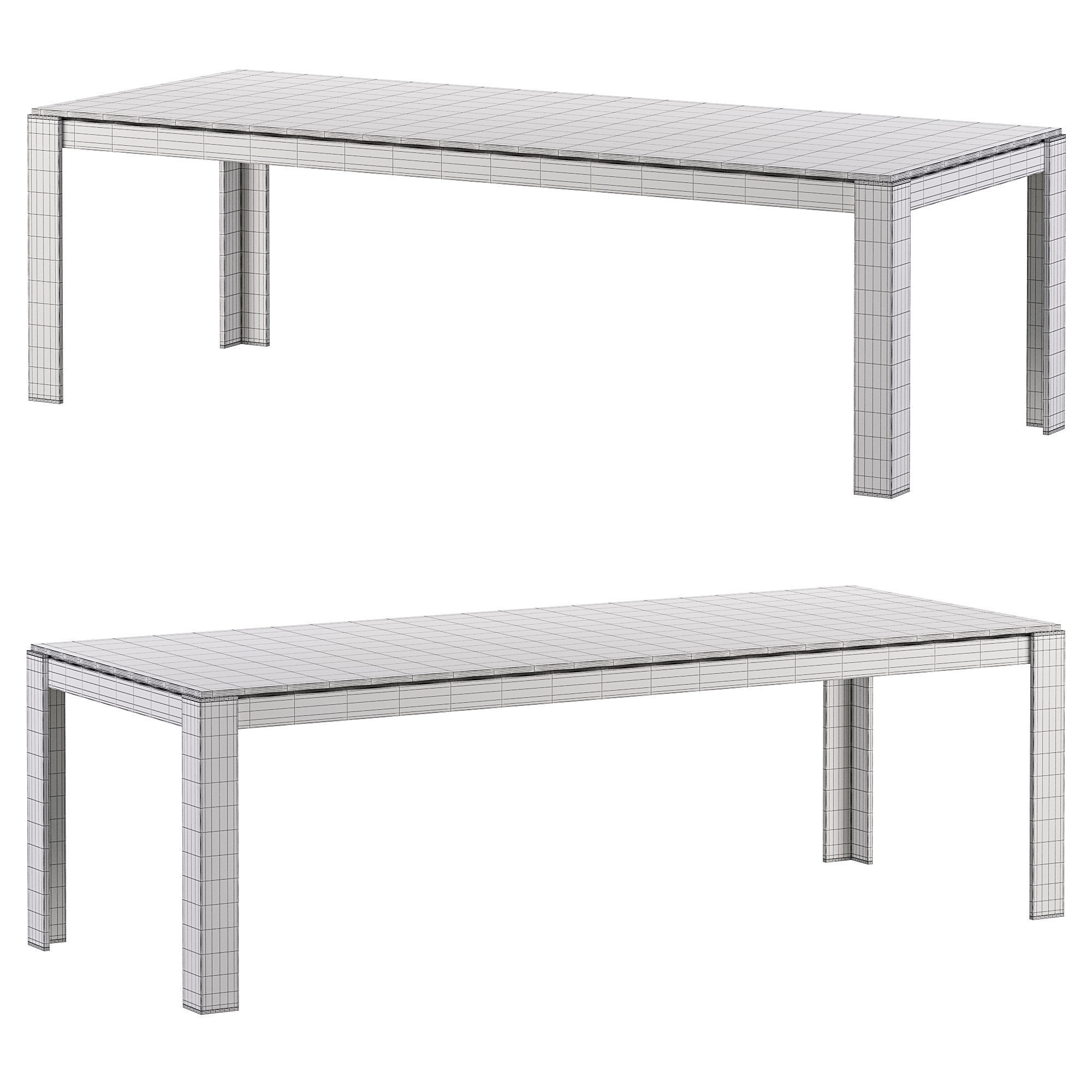 BUDA DINING TABLE by laskasas 3D model_6