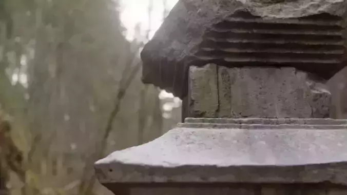 Three-story East Stone Pagoda at Wonwonsa Temple Site