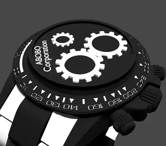 THIS IS BEST MEXANIC WATCH Low-poly 3D model