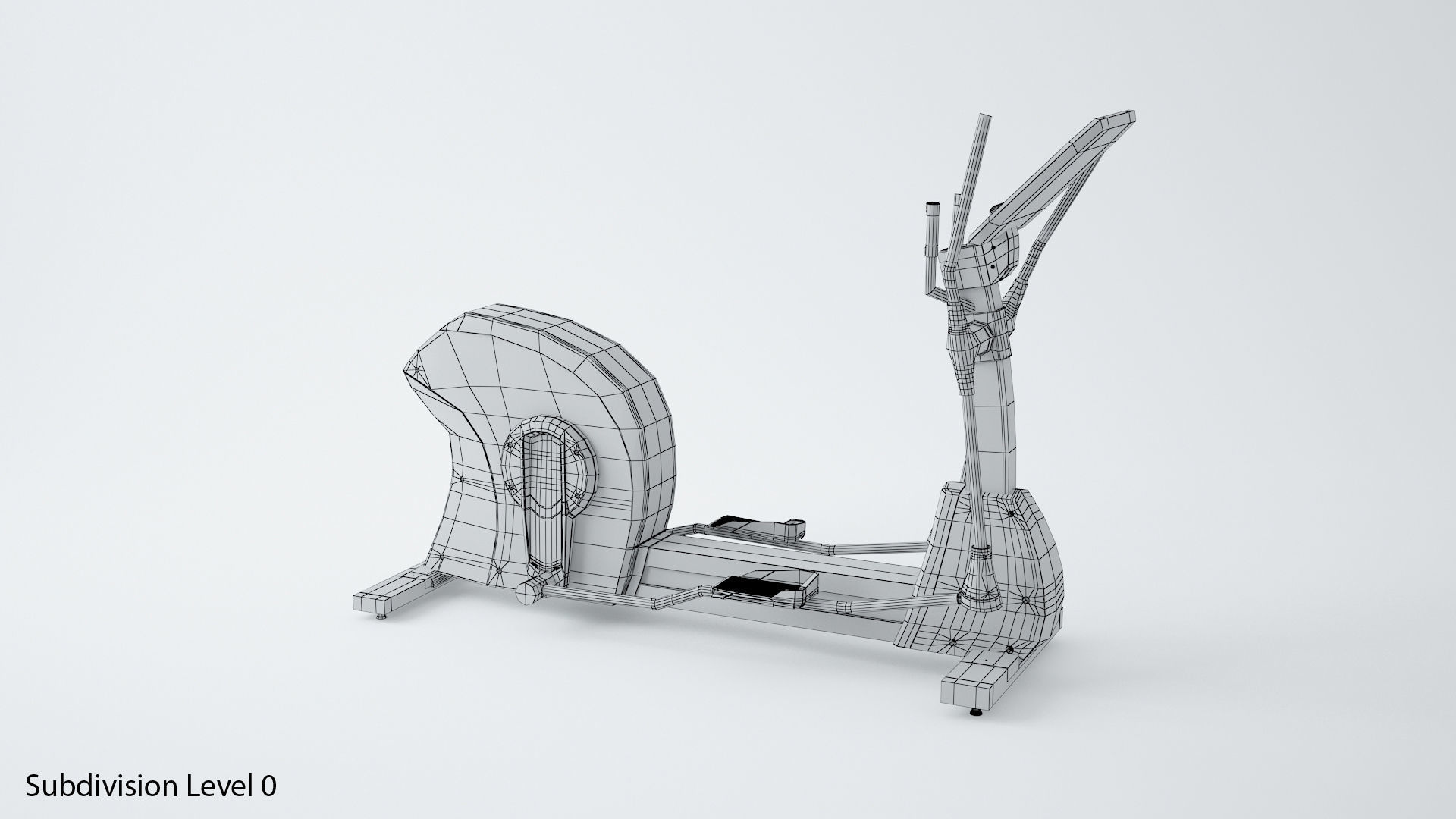 Freemotion Elliptical 3D model_4