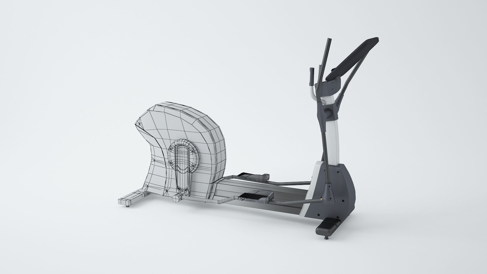 Freemotion Elliptical 3D model_5