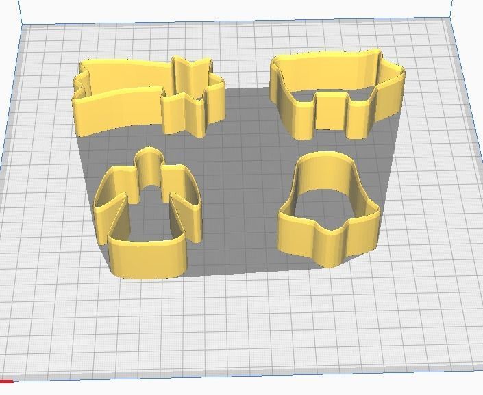 Christmas Cookie Cutters 3D print model_3