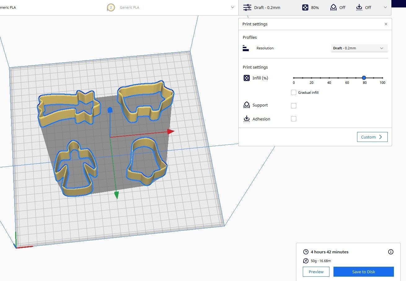Christmas Cookie Cutters 3D print model_4