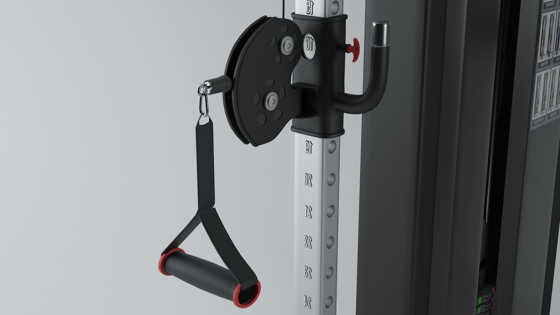 Freemotion Instinct Dual Pulley 3D model_1