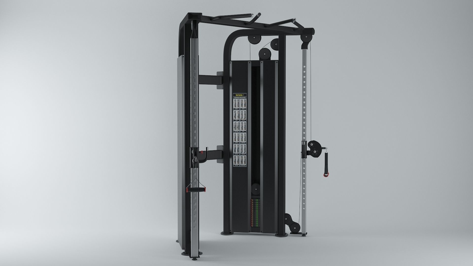 Freemotion Instinct Dual Pulley 3D model_7