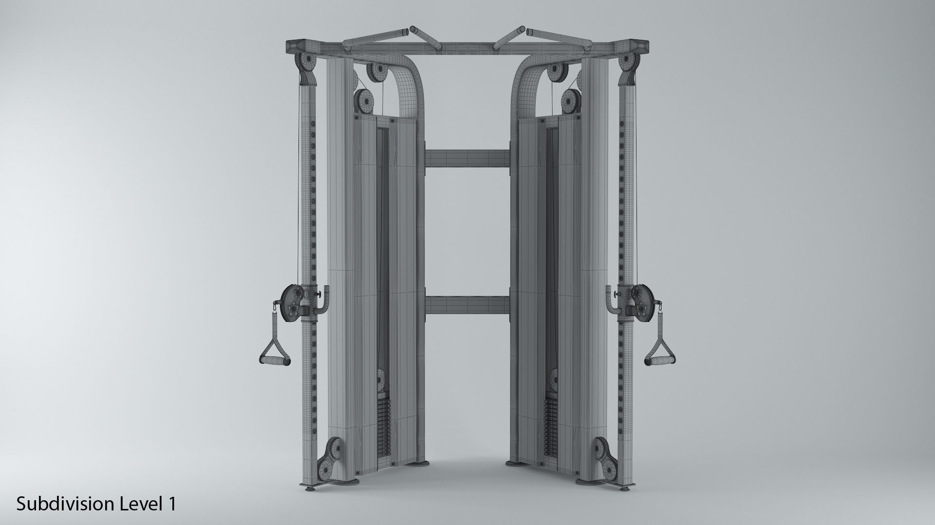 Freemotion Instinct Dual Pulley 3D model_6