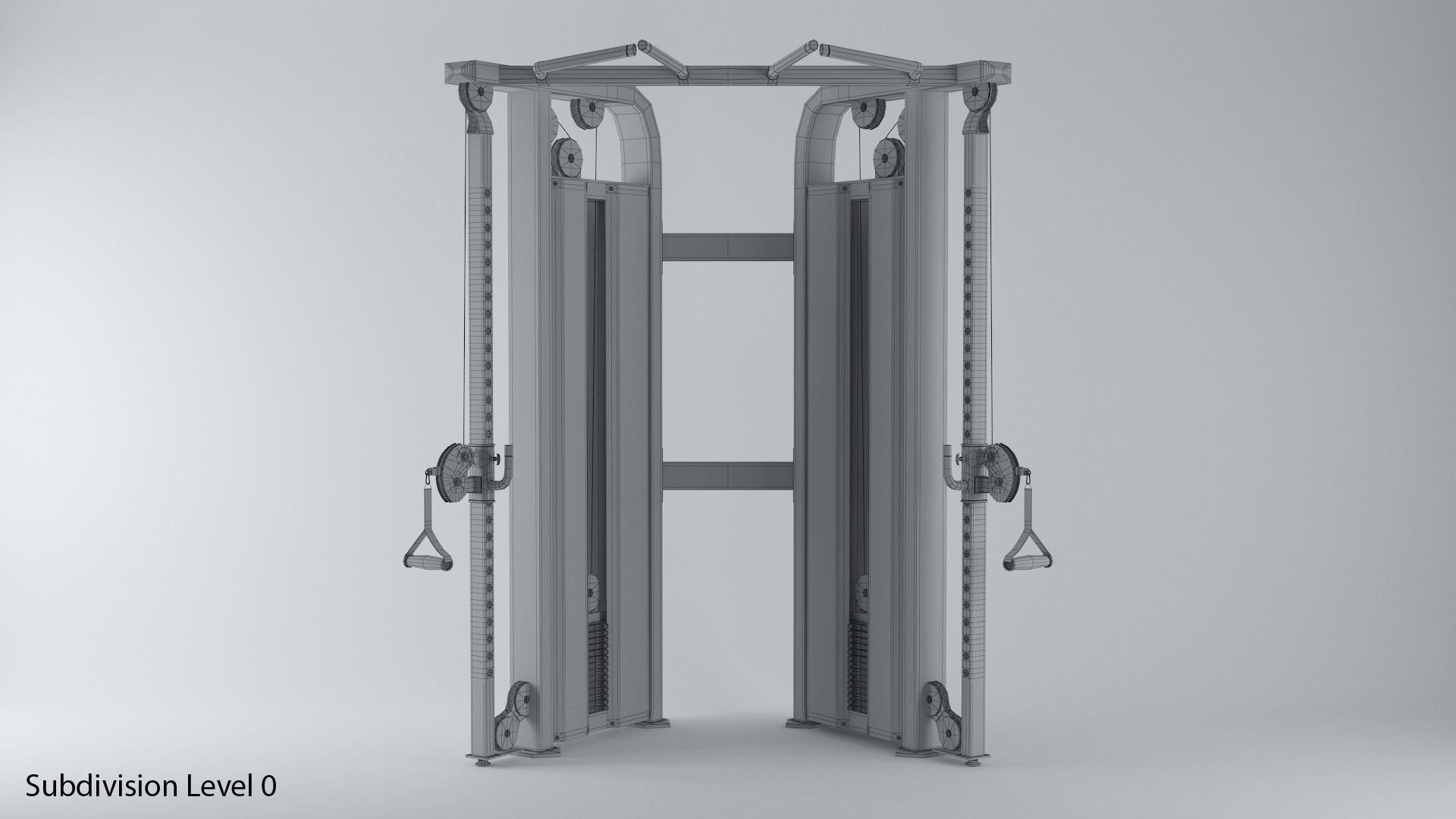 Freemotion Instinct Dual Pulley 3D model_5