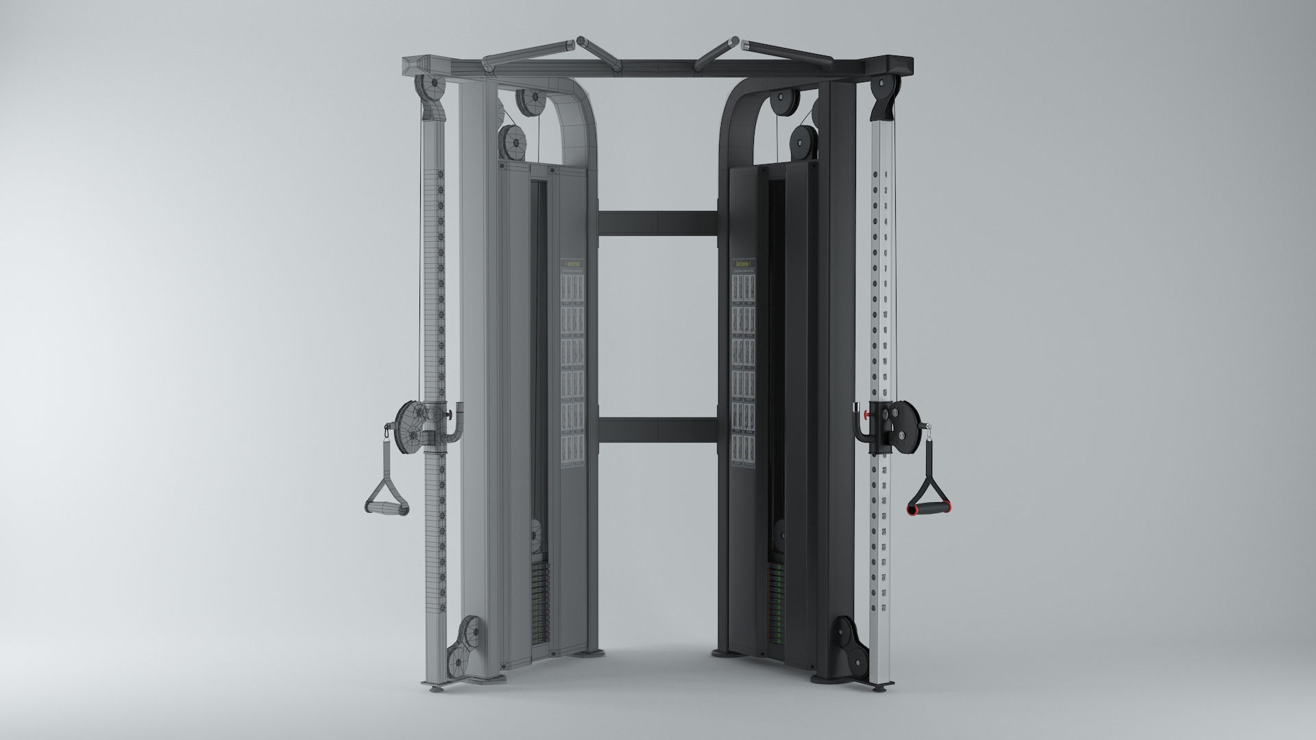 Freemotion Instinct Dual Pulley 3D model_4