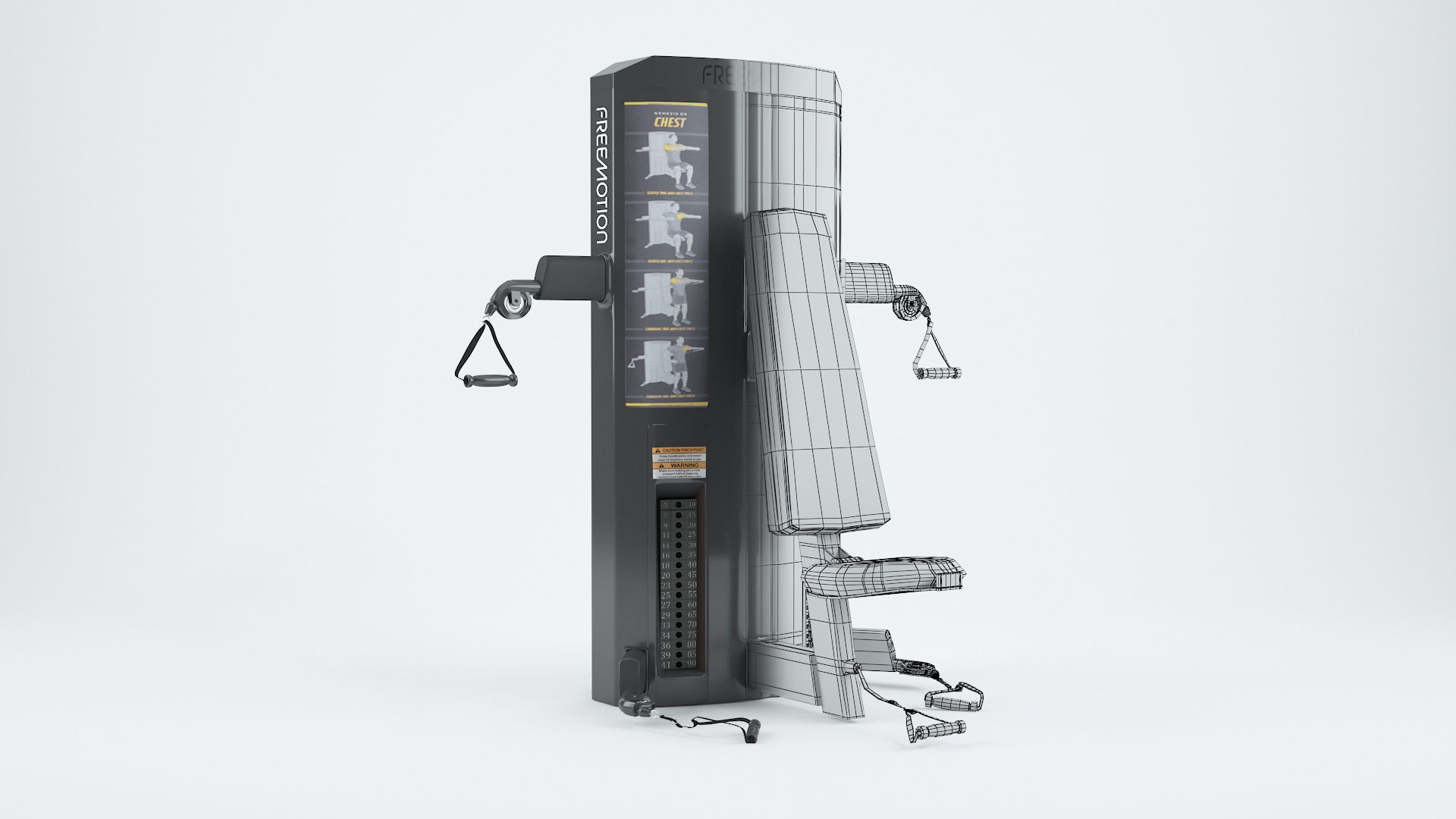 Freemotion Genesis DS GD 500 3D model_10