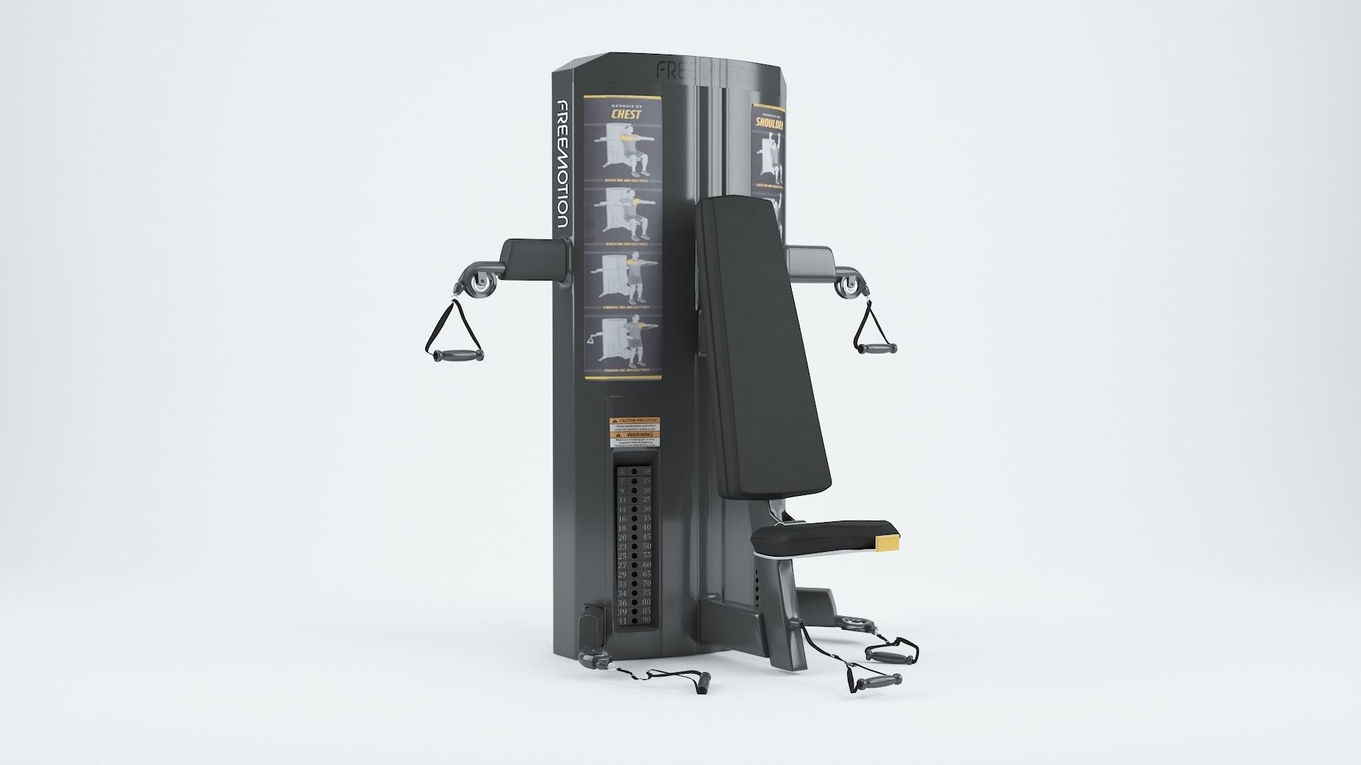 Freemotion Genesis DS GD 500 3D model_9