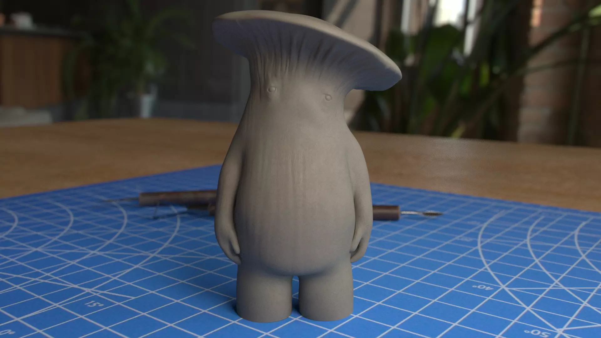 DarkSouls - Mushroom Person 3D print model