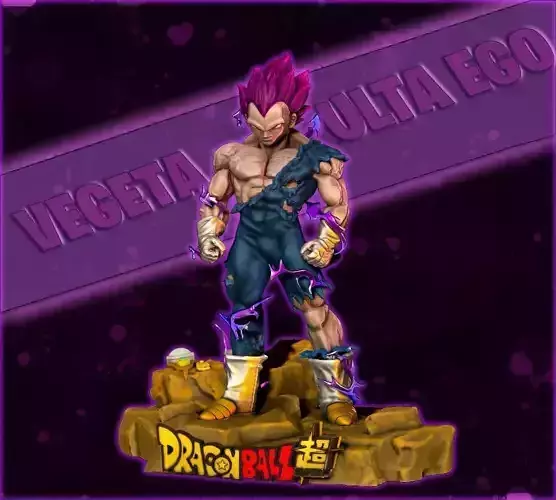 VEGETA ULTRA EGO 3D print model