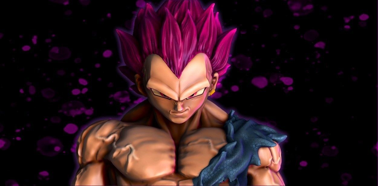 VEGETA ULTRA EGO 3D print model_1