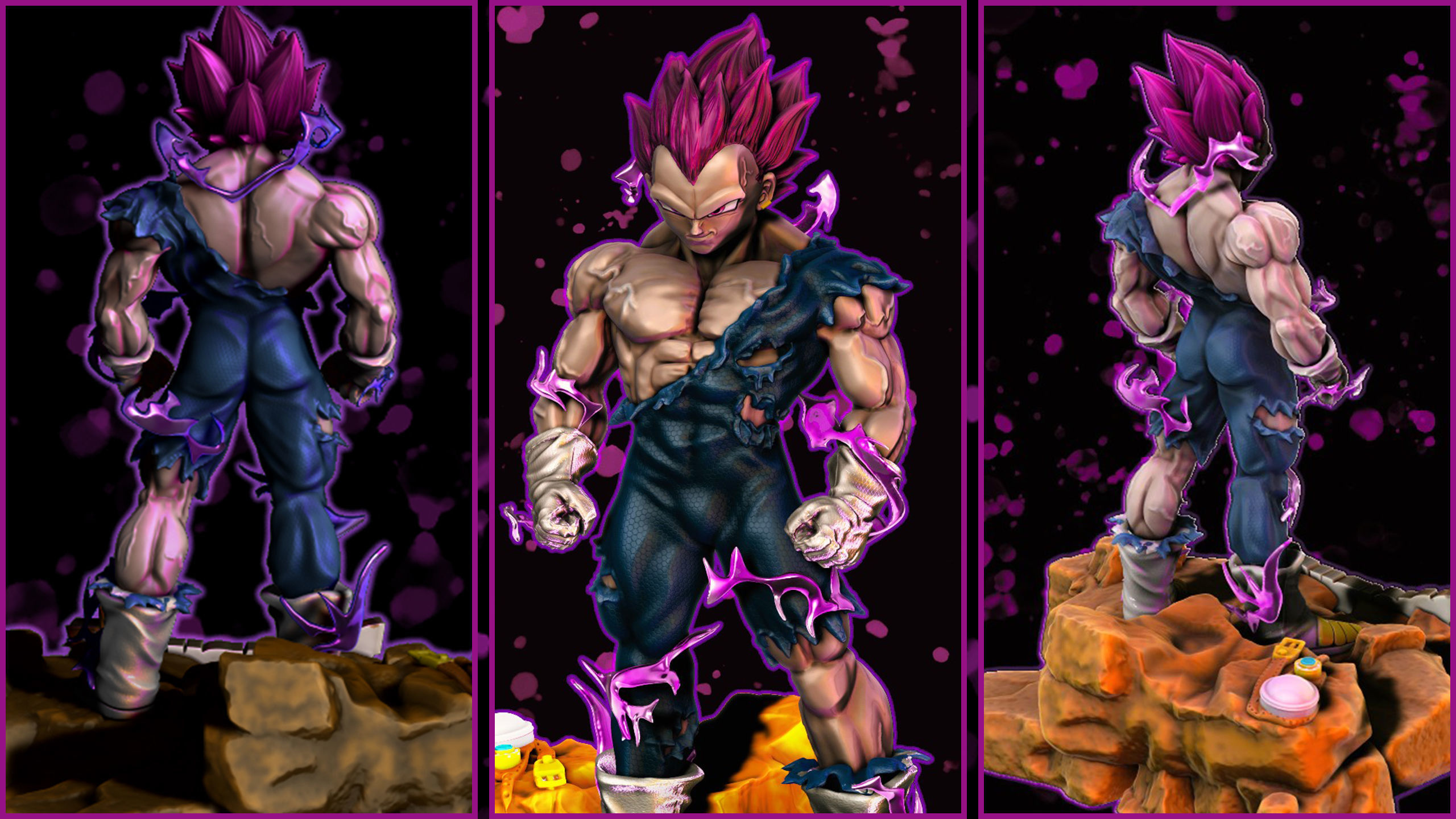 VEGETA ULTRA EGO 3D print model_4