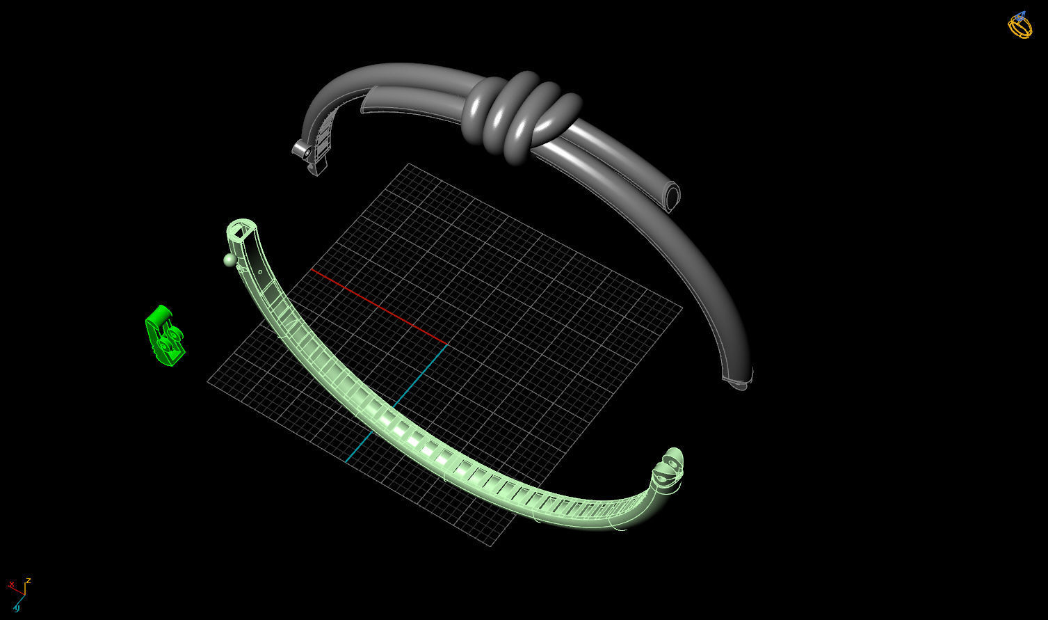Tried Fusion Clamp Direct Pourable 3D print model_7