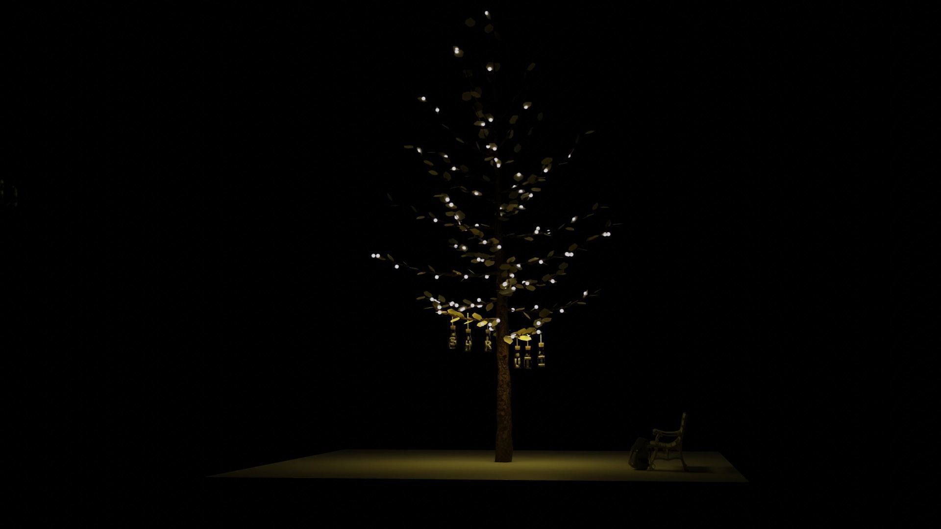 tree  model 3D model_1