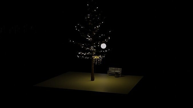 tree free model 3D model