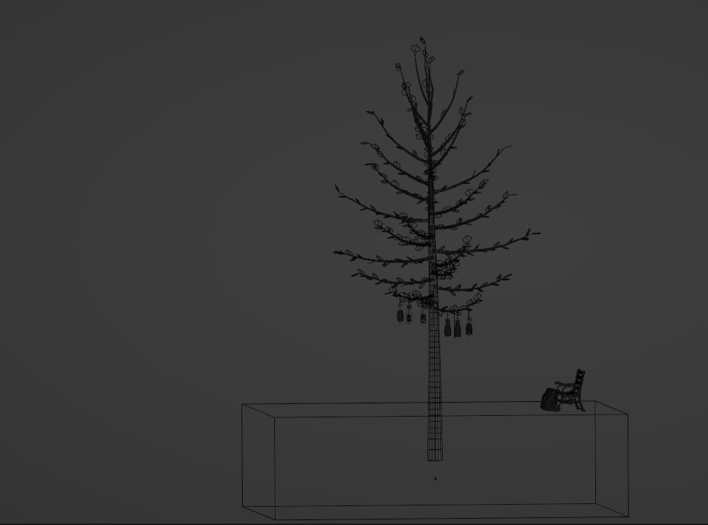 tree  model 3D model_3