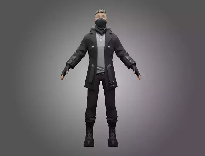 Stylized Character boy