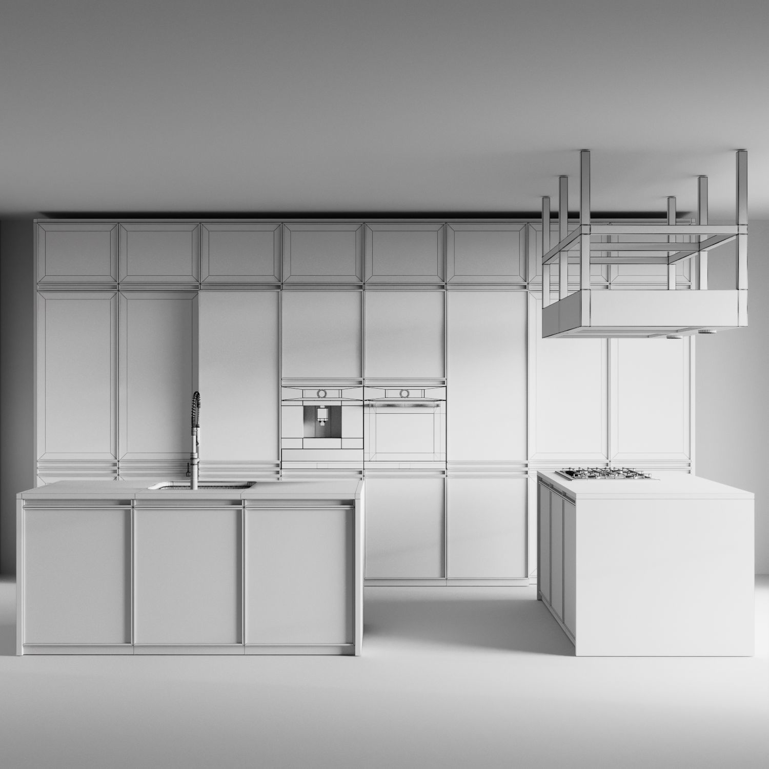 Kitchen 044  3D model_7