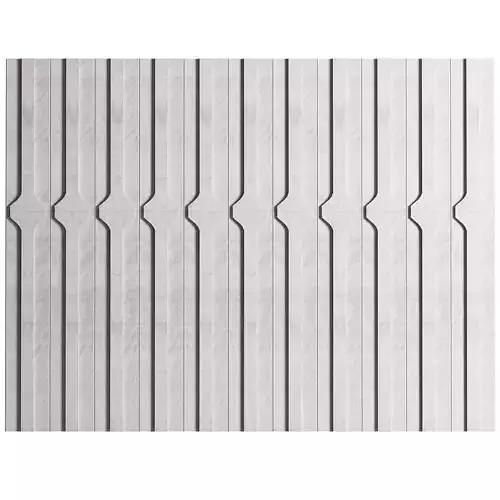 Panel slatted wall panels