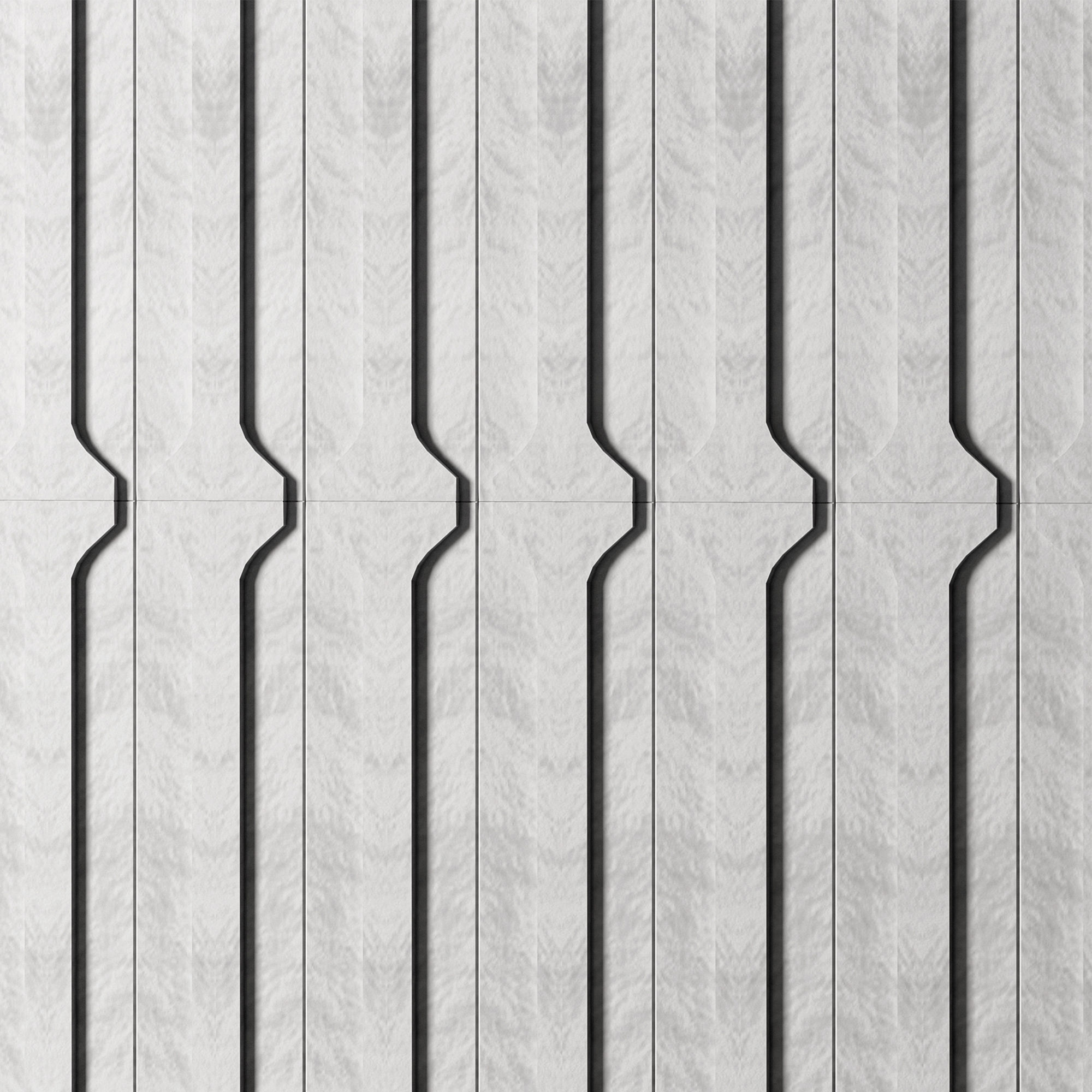 Panel slatted wall panels 3D model_5