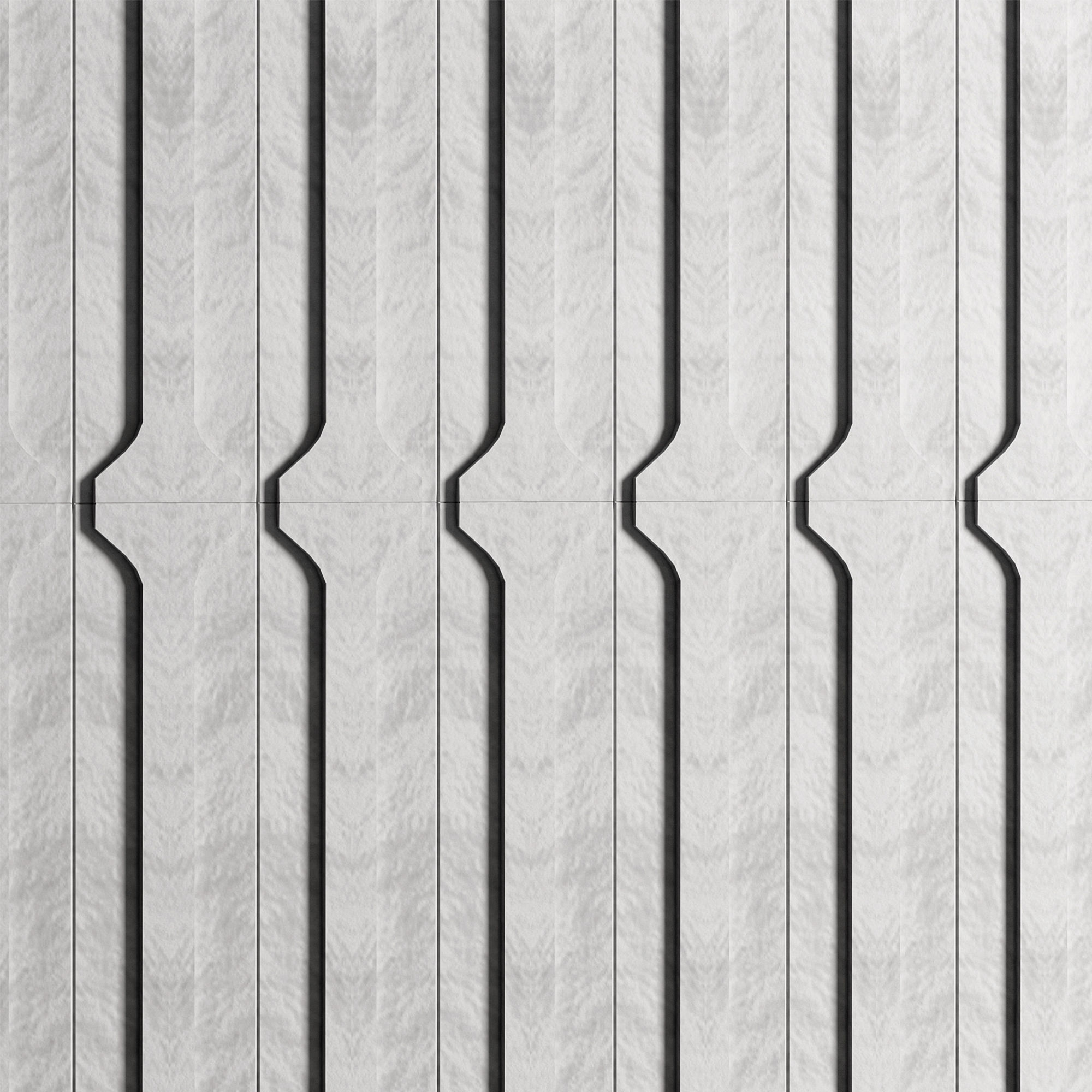 Panel slatted wall panels 3D model_2