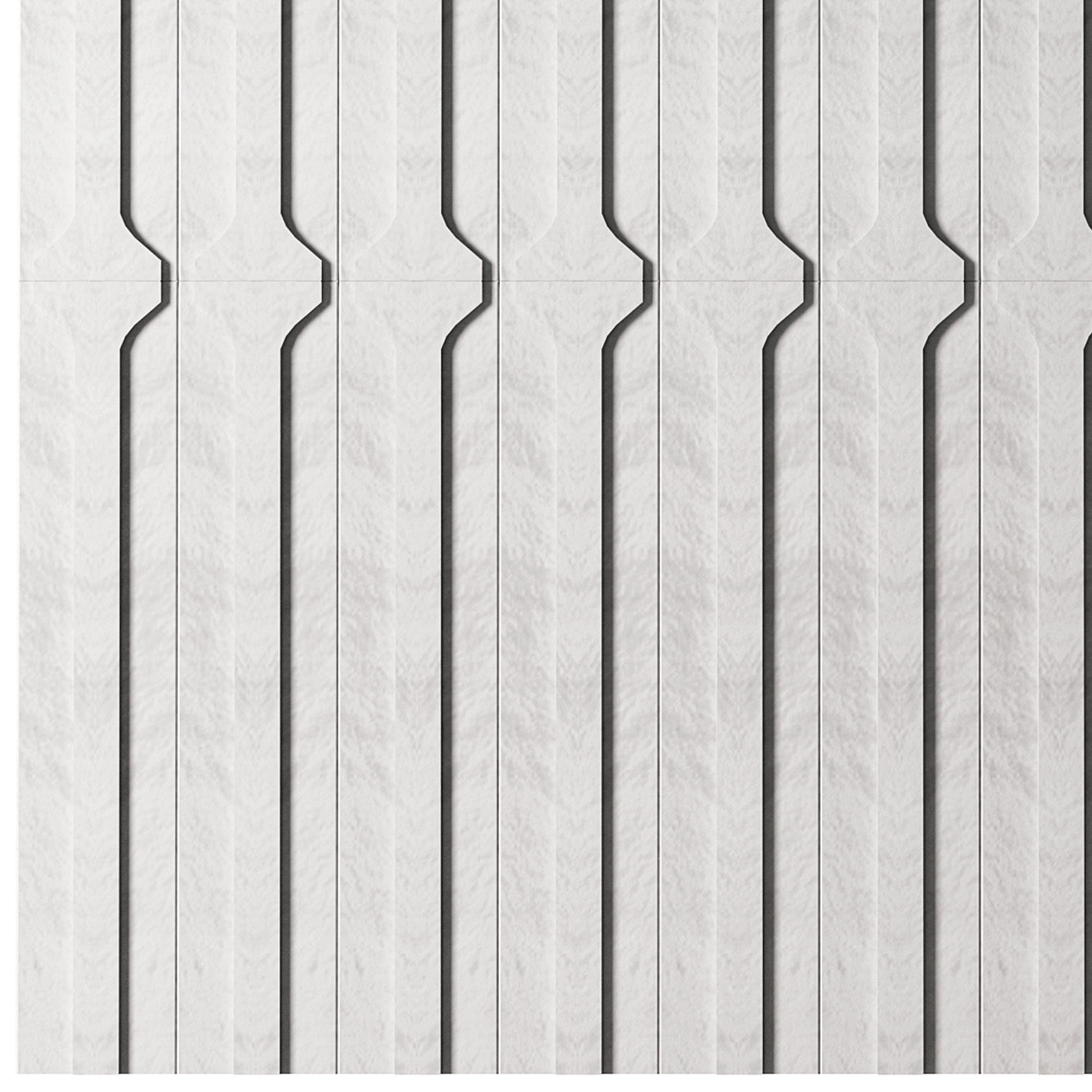 Panel slatted wall panels 3D model_4