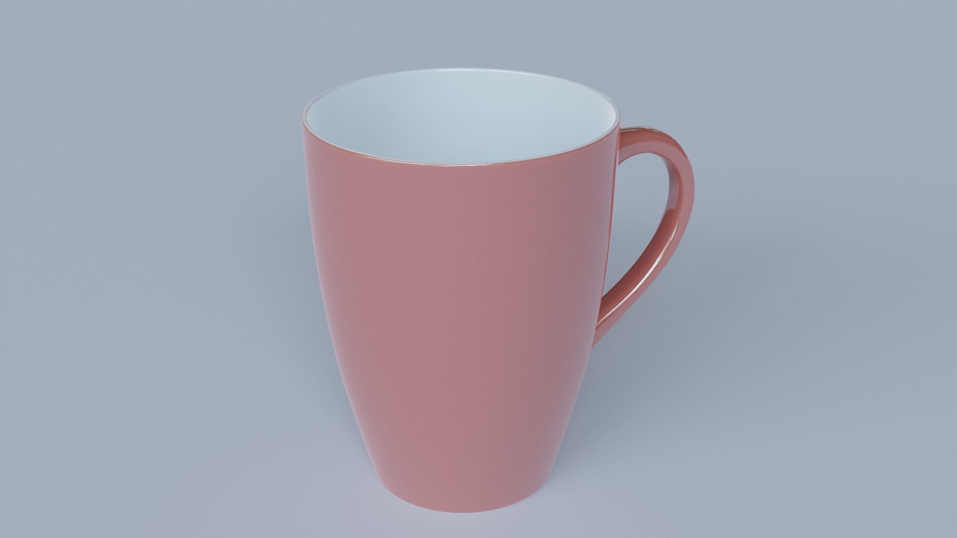 Glazed Ceramic Coffee Mug 3D print model_3