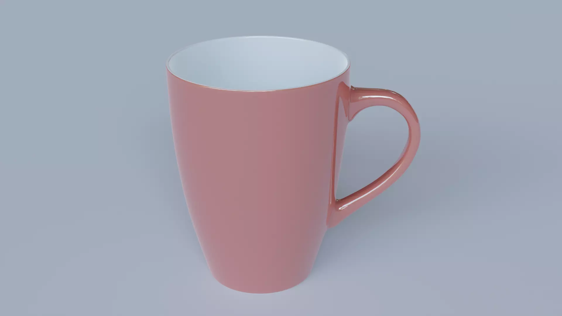 Glazed Ceramic Coffee Mug 3D print model_0