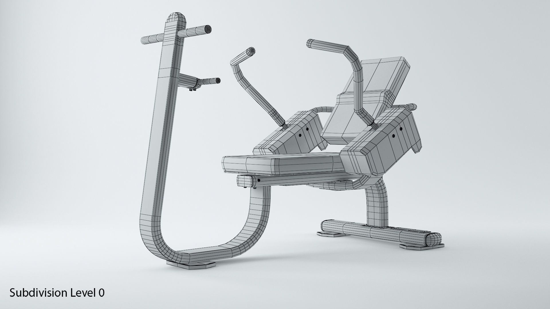 Nautilus Instinct Ab Bench 3D model_7