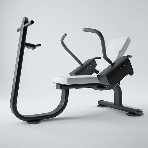 Nautilus Instinct Ab Bench 3D model