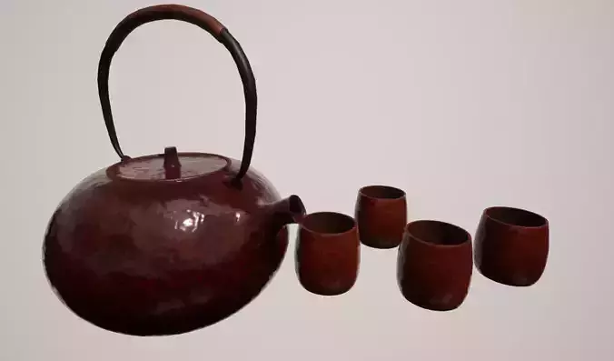 Japanese ceramic teaset