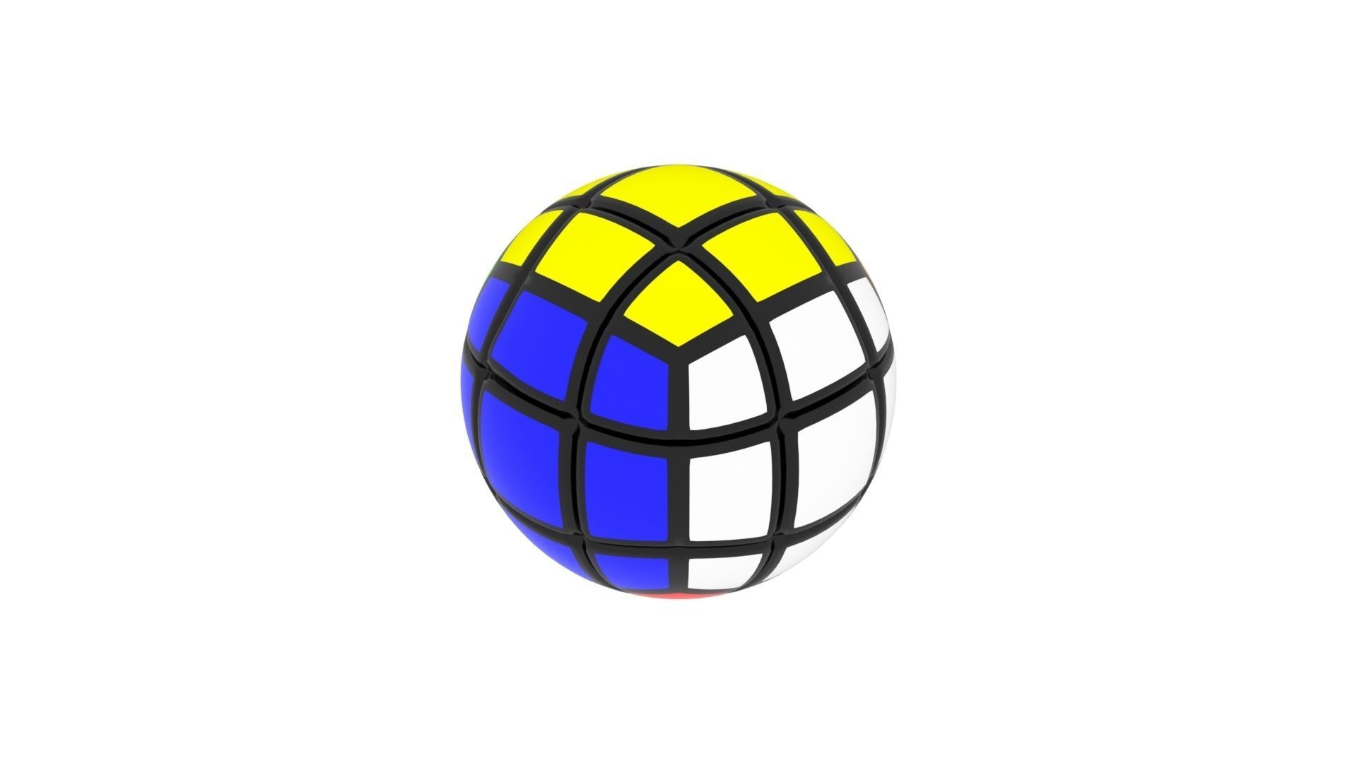 Different Type of Rubiks Cube Collection 3D model_13