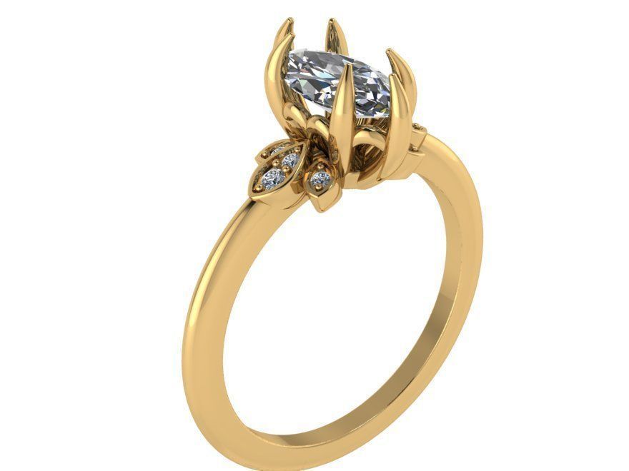 Butterfly Diamond 1792 3D print model 3D print model_1