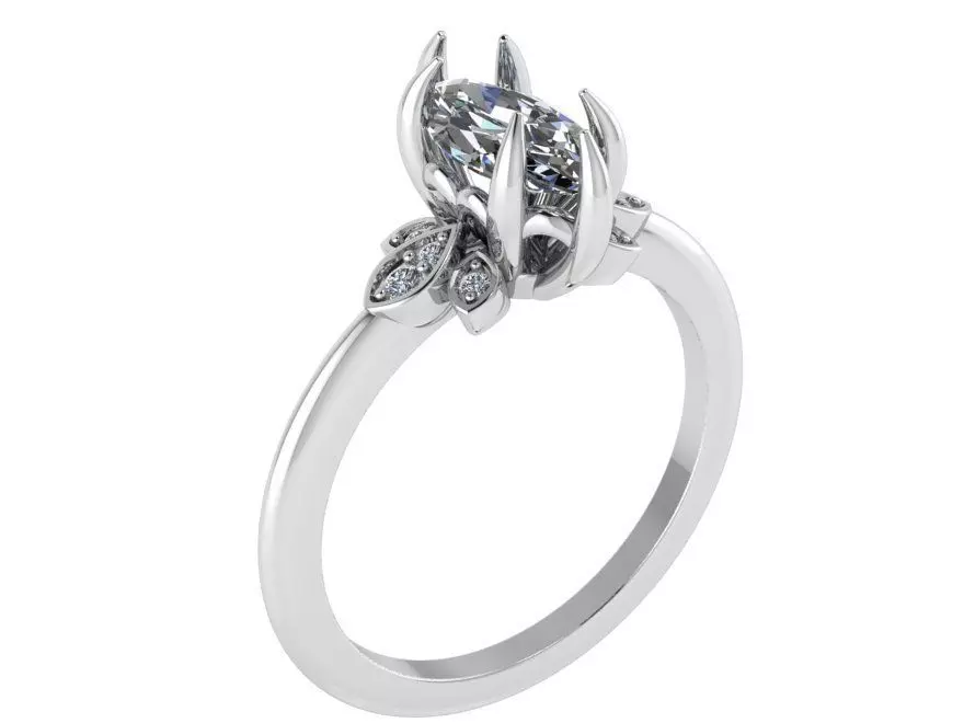 Butterfly Diamond 1792 3D print model 3D print model_0